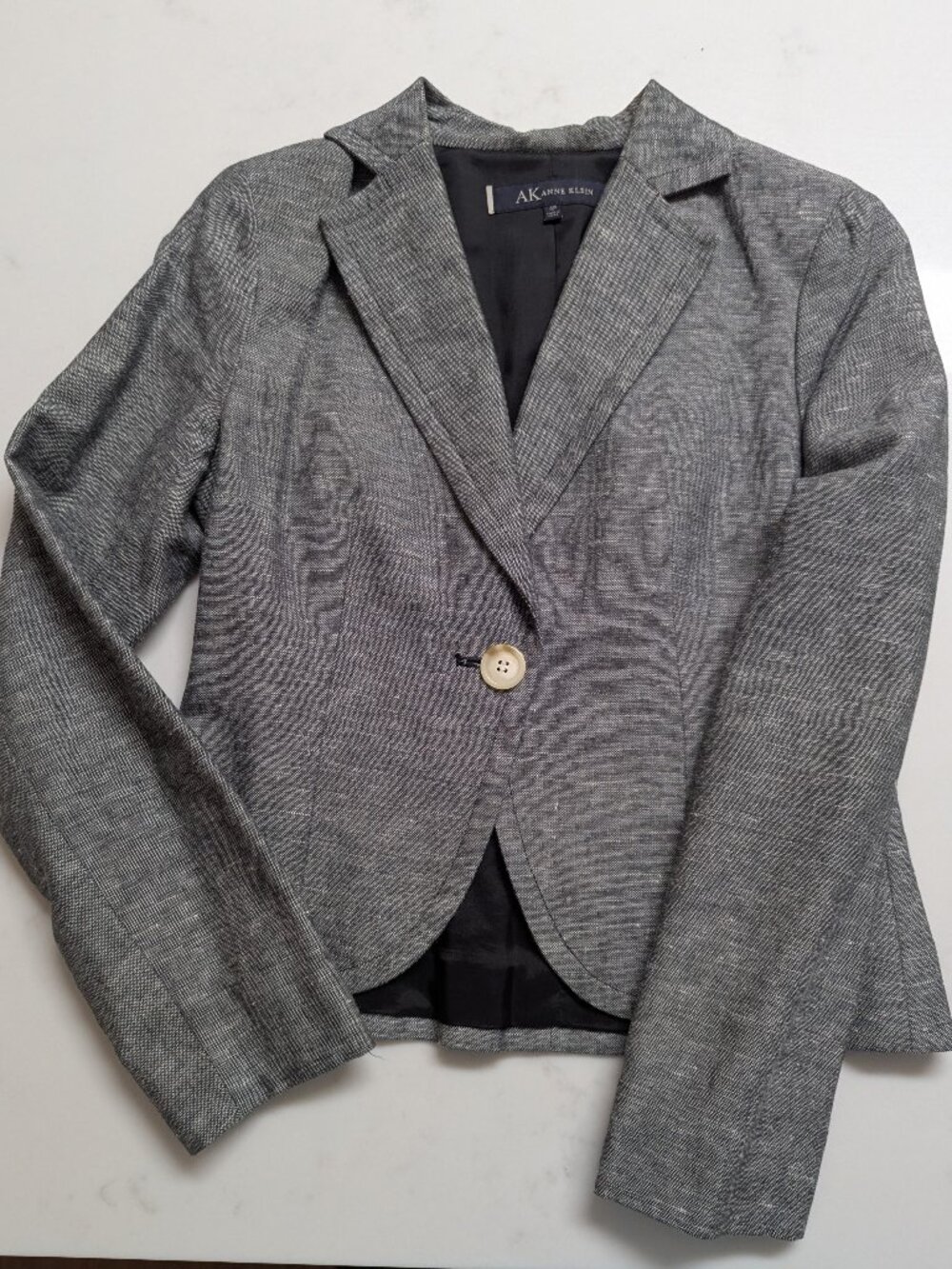 Women's Linen Blazer - Petite